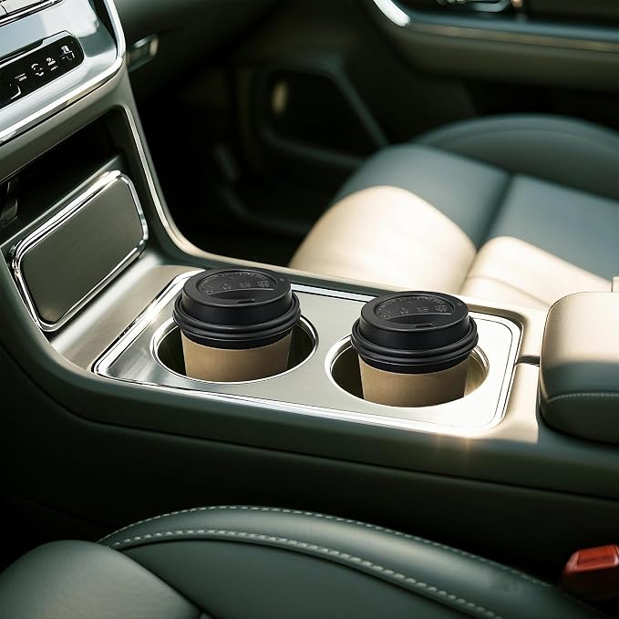Ginkgo 100 Pack 8 oz Disposable Coffee Cups - Image 5