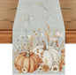 Artoid Mode 210 GSM Fall Table Runner 13x72 Inch Home Party Decor | Light Blue by ArtoidMode