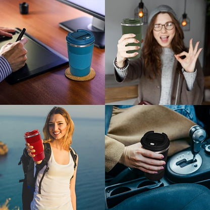 4 Pack Insulated Coffee Mug - Image 7