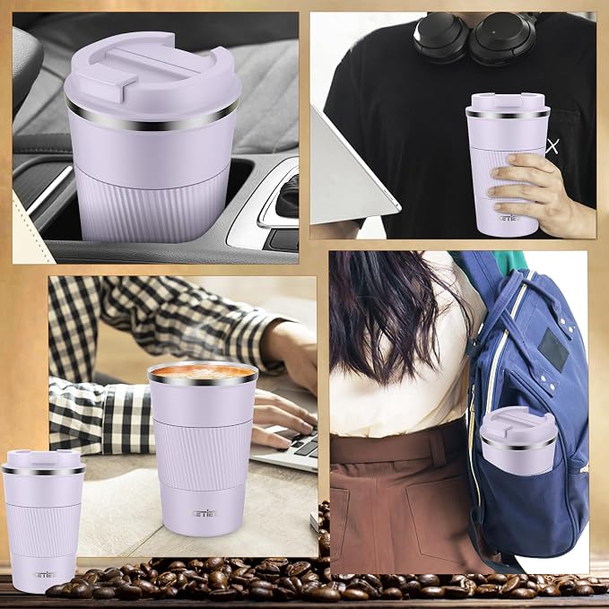 KETIEE Travel Mug 12oz: Insulated Coffee Mug - Image 5
