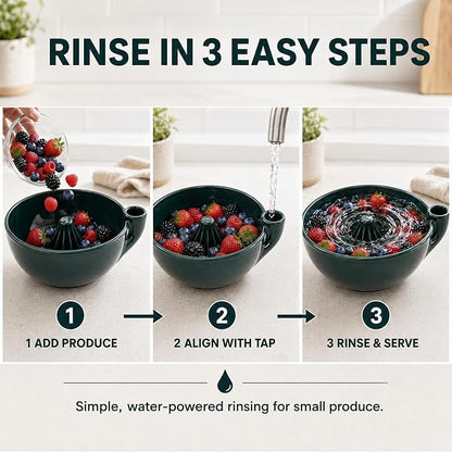 2026 Upgrade Self Spinning Berry Washing Bowl | Berry Bowl - Image 3
