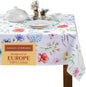 Maison d' Hermine Table Cloth Rectangle Table 100% Cotton 70 x 108 Inches Tablecloth Reusable Decorative for Dining Room Farmhouse Home Valentines Day Decorations Spring Summer - Just Floral