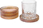 Glass Coasters Round Cup Mat, Decorative Wine Bottle Coaster, Crystal Drink by Unknown