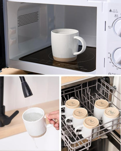 famiware Coffee Mugs for 8, 13 oz Mug Set, Dringking Cup - Image 5