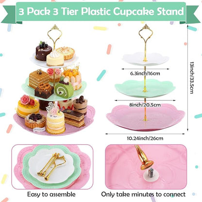 Layhit 83 Pcs Disposable Tea Party Set - Image 3