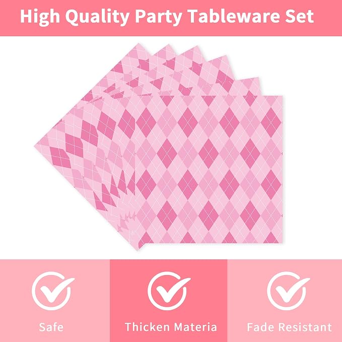 96 Pcs Golf Party Decorations, Cute Golf Themed Tableware Set Party Supplies - Image 4