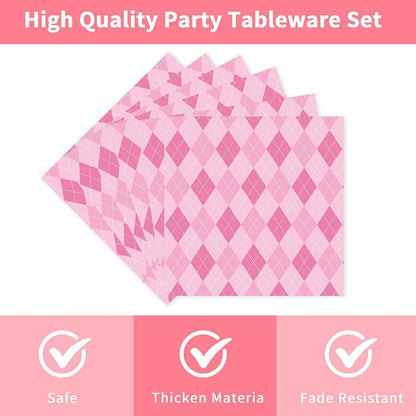 96 Pcs Golf Party Decorations, Cute Golf Themed Tableware Set Party Supplies - Image 4