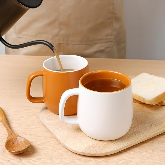 Ceramic Mug Set Porcelain Coffee Cups Set, Special Glaze Tea Cups Mug - Image 8