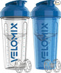 VELOMIX 2 Pack 28oz Protein Shaker Bottle, Leak Proof Shaker Cups by VELOMIX