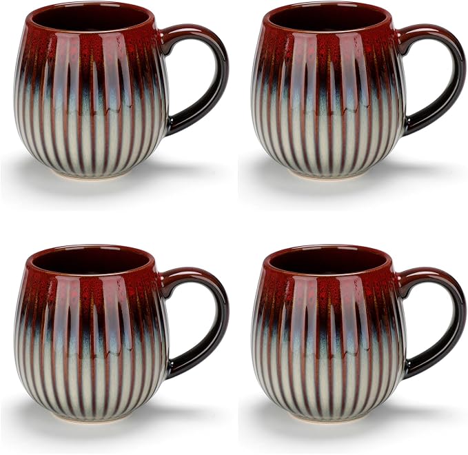 CosyCorner Ceramic Coffee Mugs Set, 17 oz Large Coffee Cups - Image 7