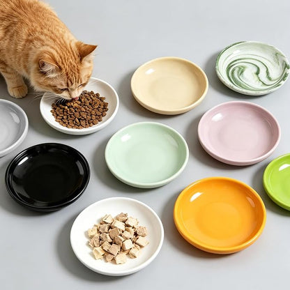 3 PCS Ceramic Cat Bowls, 5.5 in Pet Food Bowl Cat Dishes - Image 7