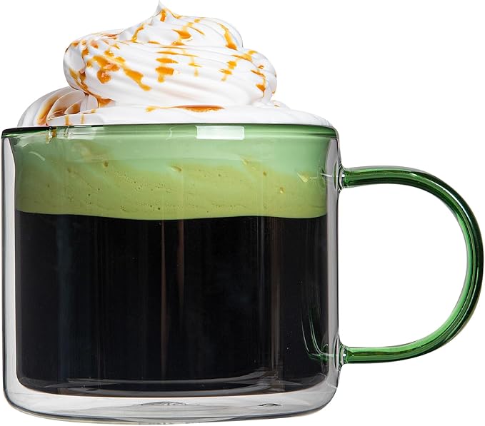 Restaurantware Coffee Cups 12 Pack of 11 oz Double Wall Glass Insulated Coffee - Image 9