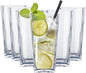 Top-spring 20 Oz Reusable Plastic Water Tumbler 6pcs Clear BPA Free | Thickened by Top-spring