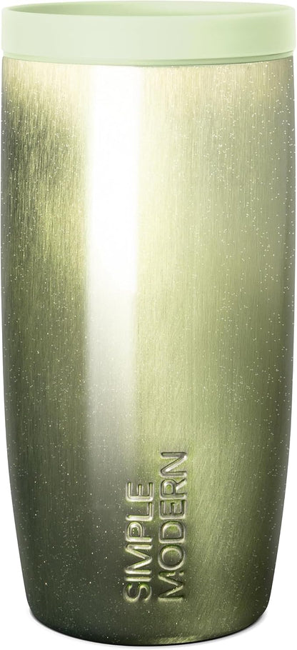 Simple Modern Insulated Travel Coffee Mug 360° Lid | 16oz | Cateye | Voyager by Unknown