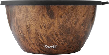 S'well Stainless Steel Salad Bowl Kit XL 184oz, Includes 5oz Canister - Image 6
