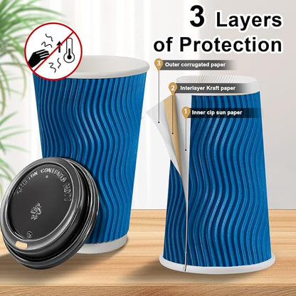 Clawsoff 50 Pack 20 oz Coffee Cups - Image 3