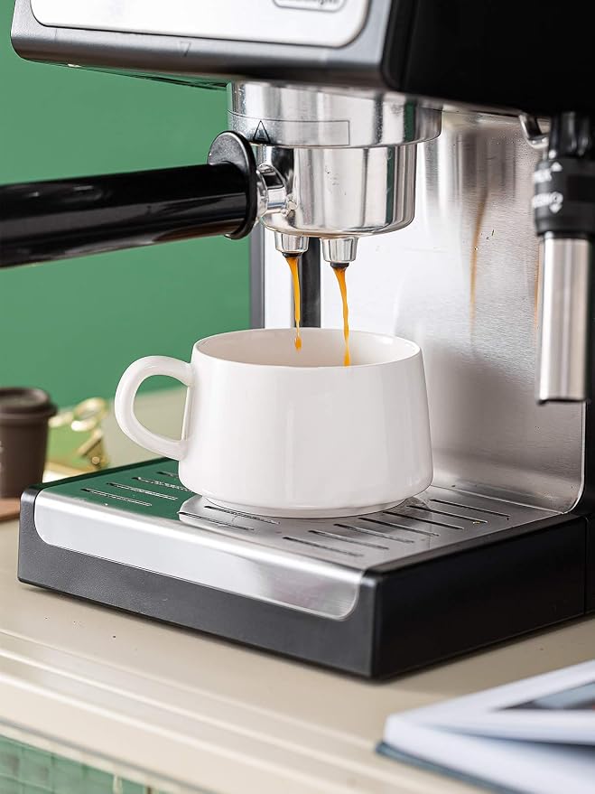 Kanwone Porcelain Stackable Cappuccino Cups - Image 5