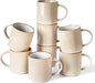 famiware Coffee Mug Set for 8, Star 16 oz Catering Mugs Cup Set by Famiware