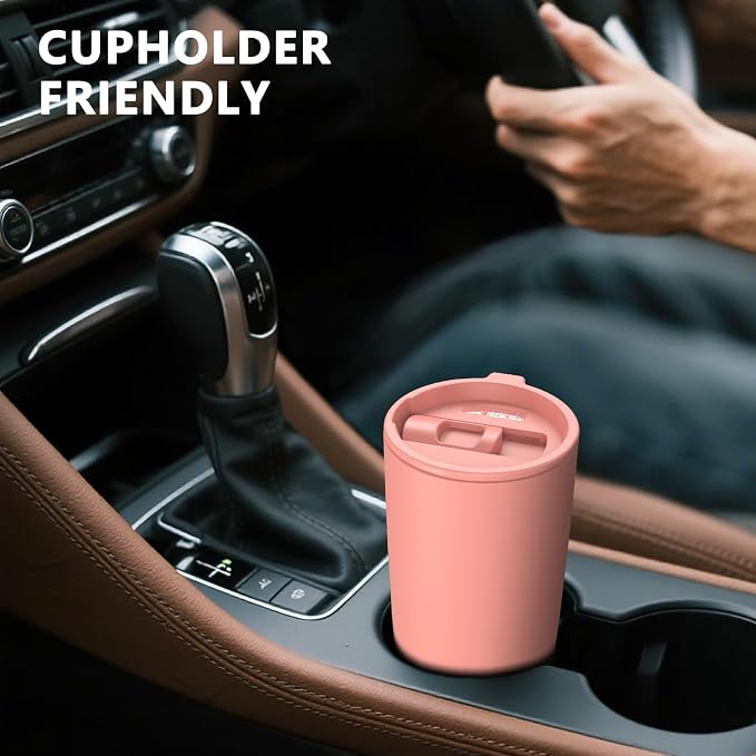 TILUCK 20 oz Insulated Coffee Tumbler - Image 4