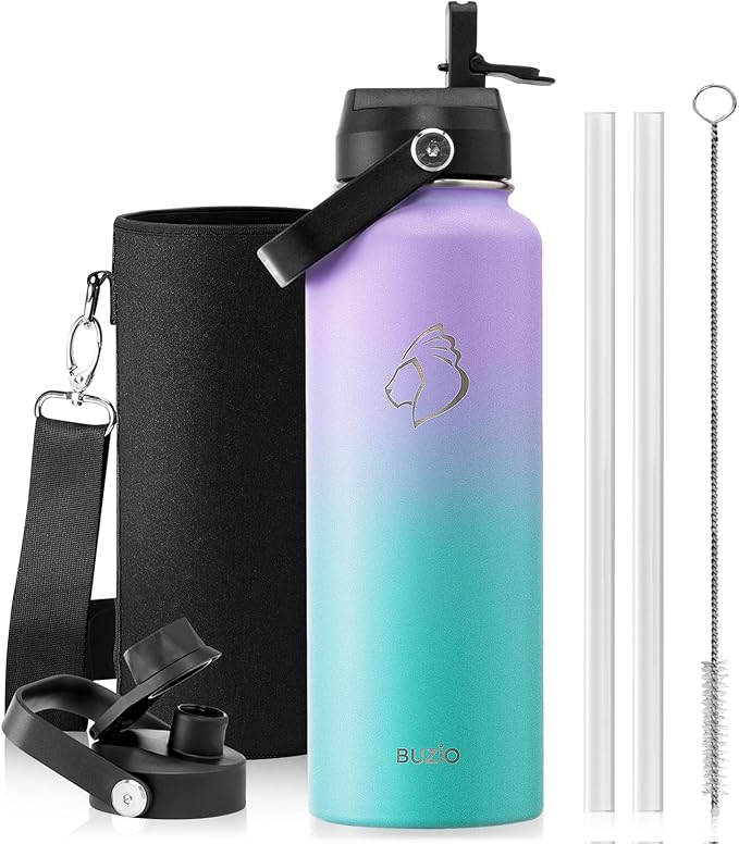 BUZIO Triple Wall Vacuum Water Bottle by BUZIO