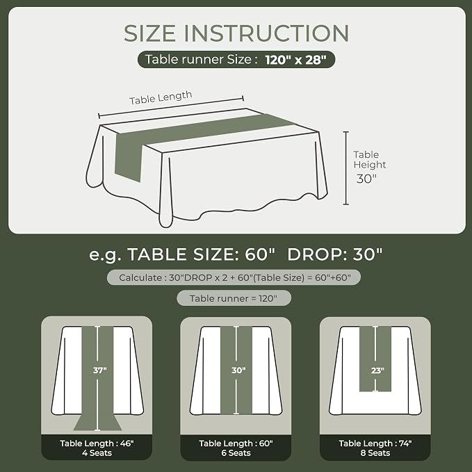 Leetaltree Dazzle Table Runner-Luxury Scarf Table Runner 120 Inch 10FT - Image 6