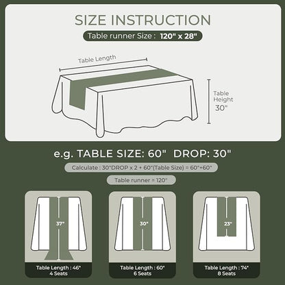 Leetaltree Dazzle Table Runner-Luxury Scarf Table Runner 120 Inch 10FT - Image 6