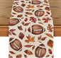 Artoid Mode 210 GSM Fall Table Runner 13x48 Inch Home Party Decor | Rugby Maple by ArtoidMode