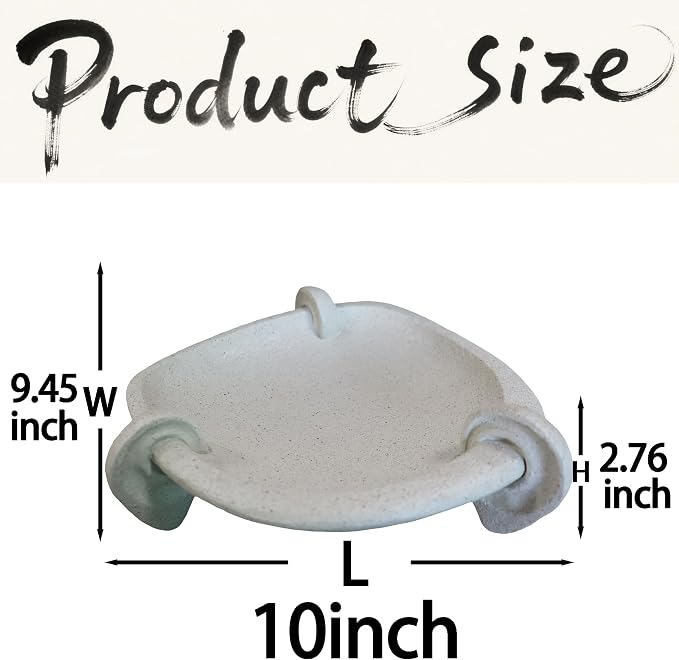 10" Large Decorative Bowl decor, Decorative Bowls - Image 5
