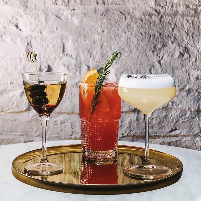 Bormioli Rocco Bartender Novecento 5.25 oz. Nick & Nora Cocktail Glasses - Image 8