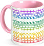 F This S Secret Hidden Message Coffee Mug, 11OZ Ceramic Pink Cup | Funny Coffee by YKSINX