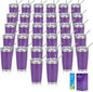 IEOVIEE 32 Pack 20oz Stainless Steel Insulated Bulk Tumblers by IEVOIEE