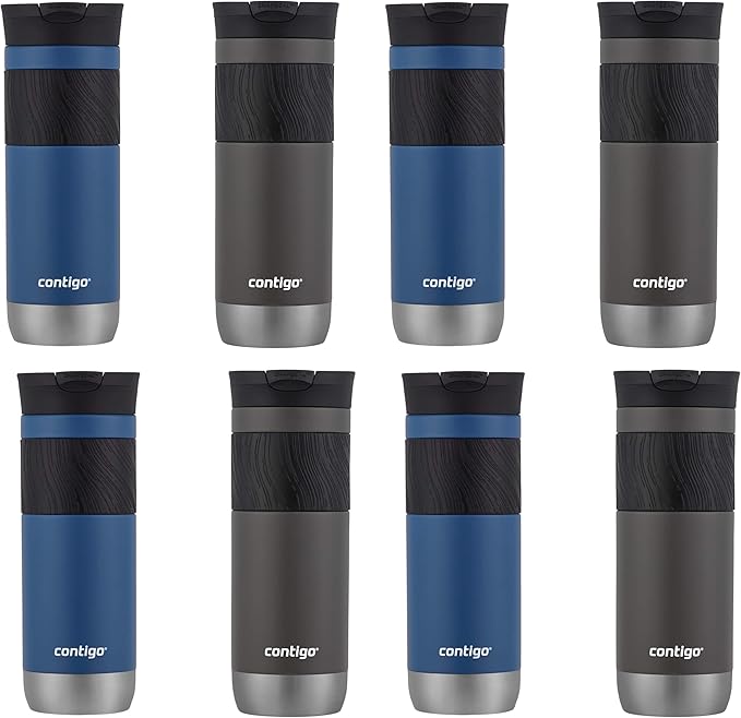 Contigo Byron Travel Mug, Vacuum-Insulated Stainless Steel, 20oz | Leak-Proof by Unknown