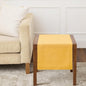 Solino Home 100% Pure Linen Table Runner Mustard Yellow, Fete 14 x 36 in | by SolinoHome