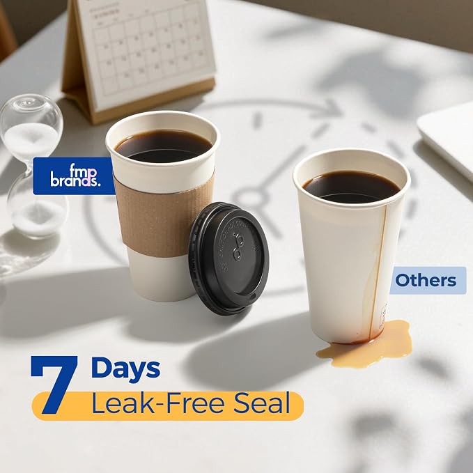 Fit Meal Prep 500 Pack 16 oz Disposable Coffee Cups - Image 4