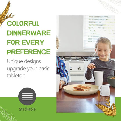 Teivio 32-Piece Plates and Bowls Sets - Image 3