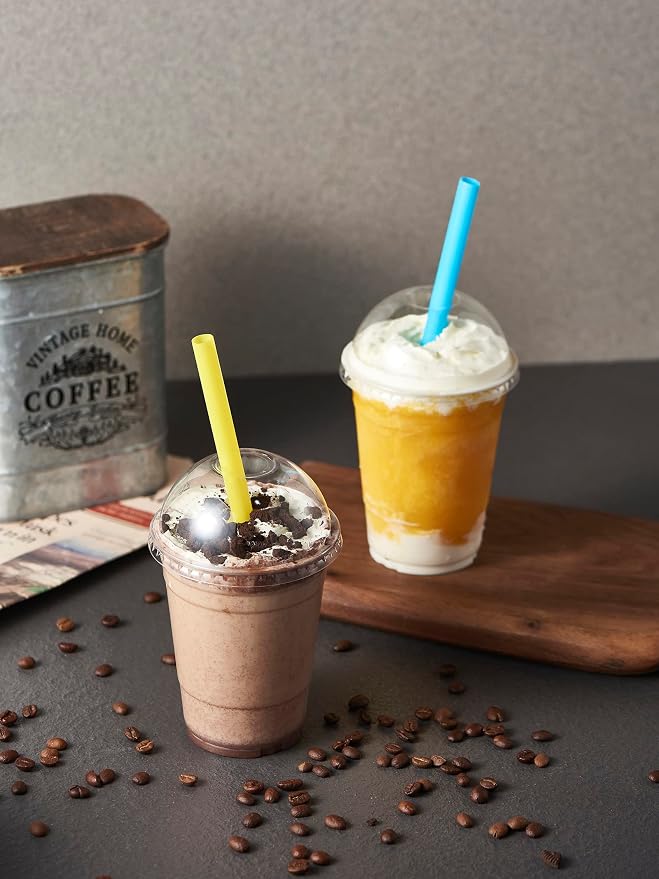 Plastic Cups With Dome Straw Slot Lids PET Crystal Clear Disposable Togo Cup - Image 6
