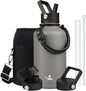 Konokyo 64 oz Insulated Stainless Steel Water Bottle Jug by Konokyo