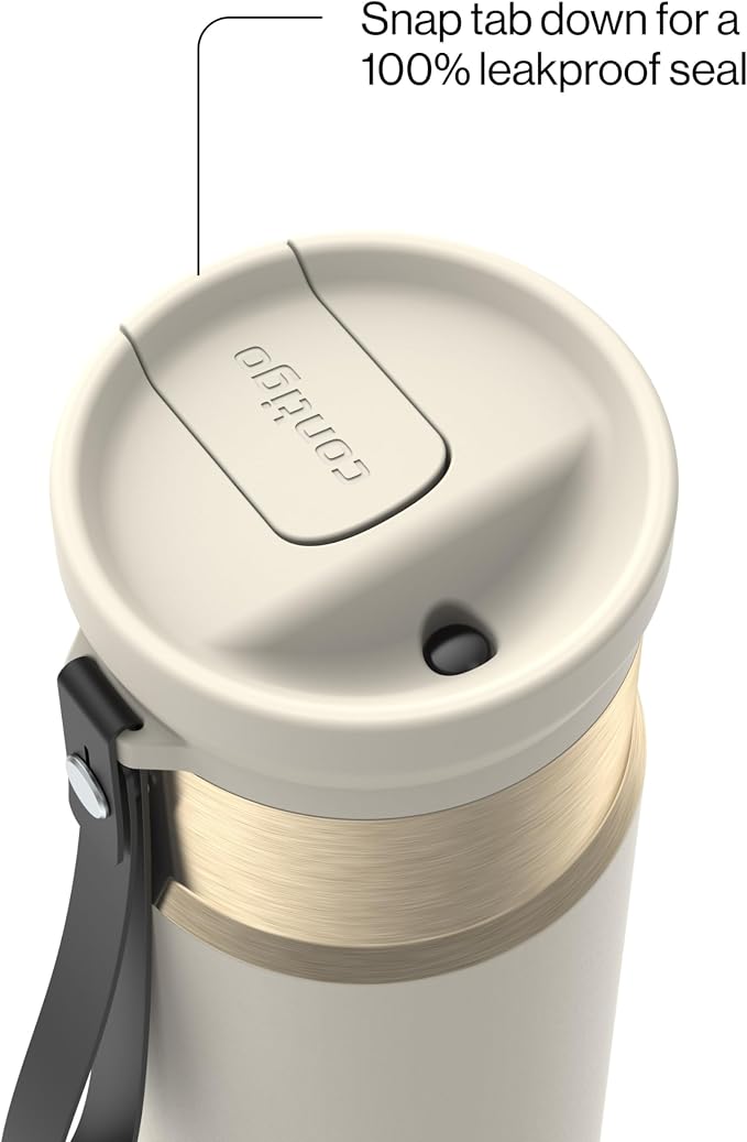 Contigo SnapSeal 16 oz Stainless Steel Vacuum-Insulated Water Bottle - Image 3