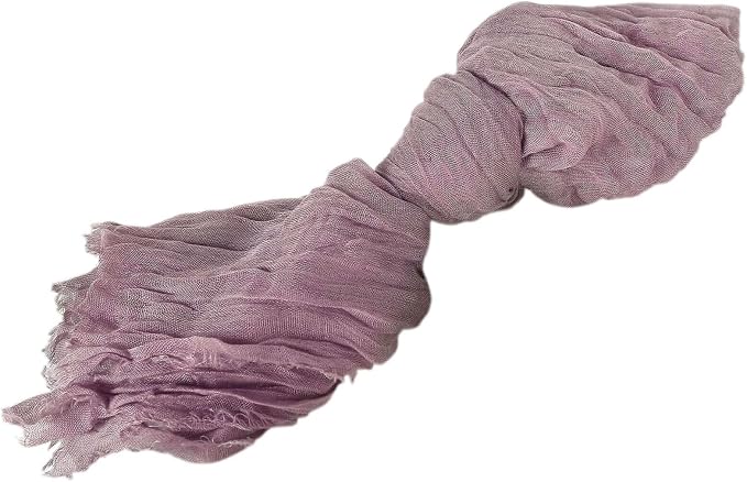 Efavormart 5 Pack 24"x19" Violet Amethyst Matte Gauze Cheesecloth Napkins - Image 7