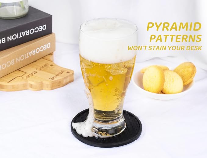 Coasters for Drinks 6 Pack Drinking Coaster - Image 3