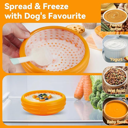Dog Lick Bowl, Animire Freeze Lick Mat - Image 3
