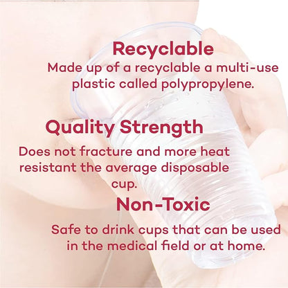 Dealmed 7 oz Disposable Plastic Cups - Image 5