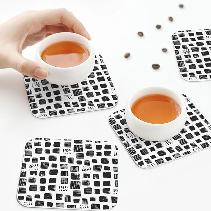 Minimal Abstract Shapes Print Coasters - Image 8