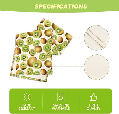Artoid Mode Kiwi Fruit Spring Summer Table Runner, Seasonal Kitchen Dining - Image 5