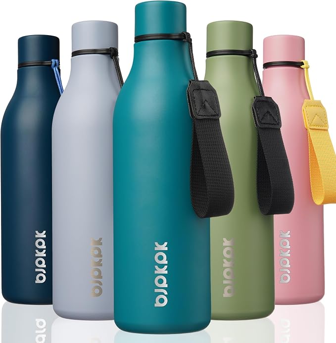 BJPKPK 25oz Insulated Water Bottle, Stainless Steel Bottle by BJPKPK
