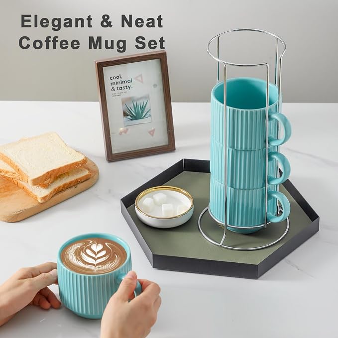 Hasense 15 oz Coffee Mug Set of 4 - Image 5