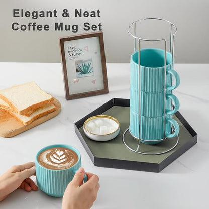 Hasense 15 oz Coffee Mug Set of 4 - Image 5