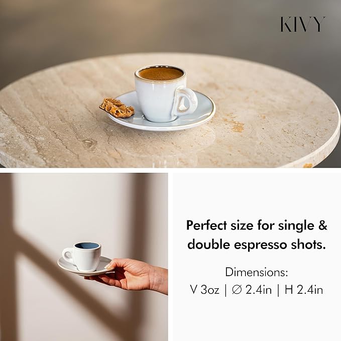 KIVY 3 oz Espresso cups set of 4 - Image 4