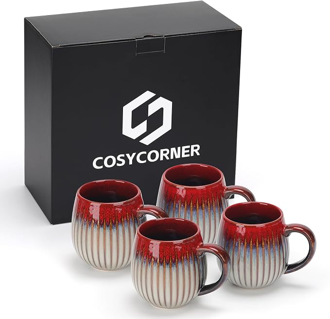 CosyCorner Ceramic Coffee Mugs Set, 17 oz Large Coffee Cups - Image 4