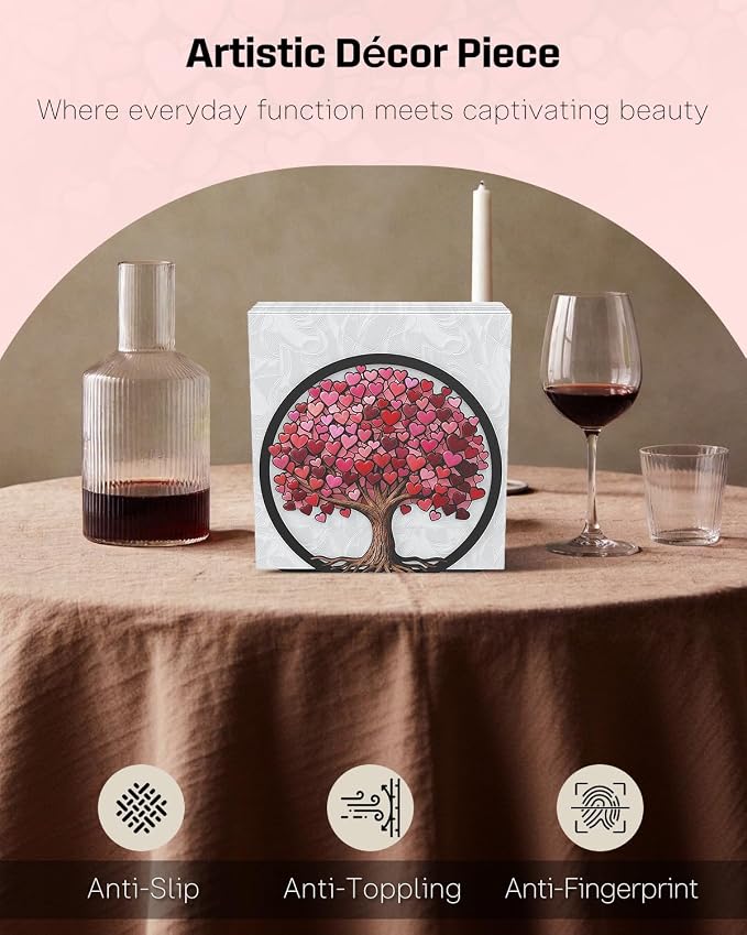 Uniclife Metal Napkin Holder for Table Standing Napkin Dispenser|Luncheon & - Image 3